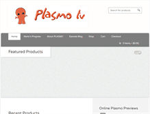 Tablet Screenshot of plasmotv.com